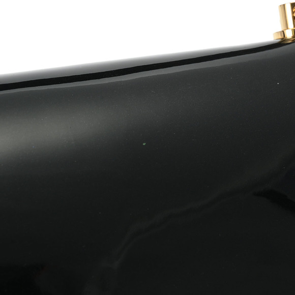 Louis Vuitton Cherry Wood Pm Leather Handbag Black - Picture 9 of 12